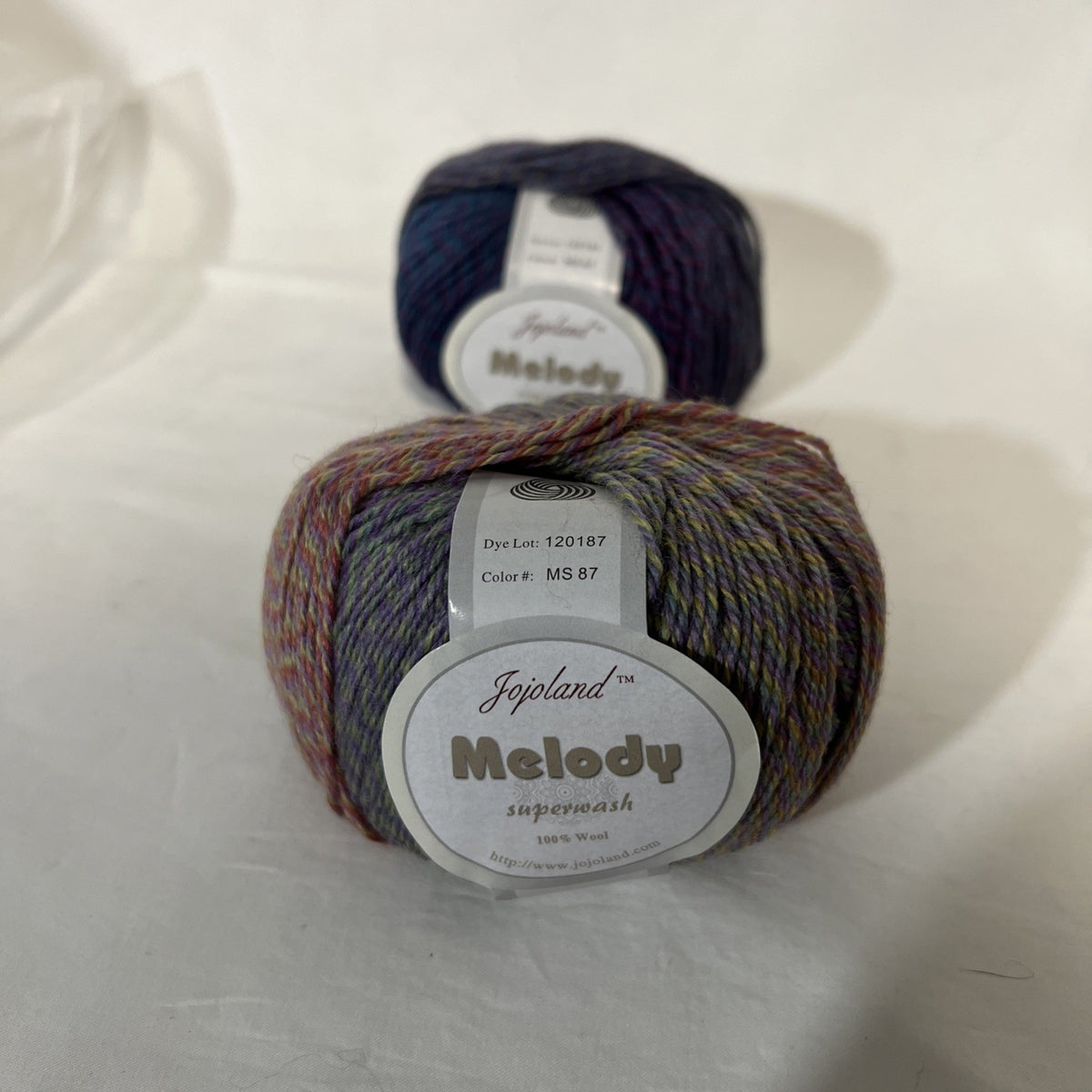 Tangram Cowl Knitting Kit Jojoland Melody Superwash Yarn 4 Skeins + Pattern5
