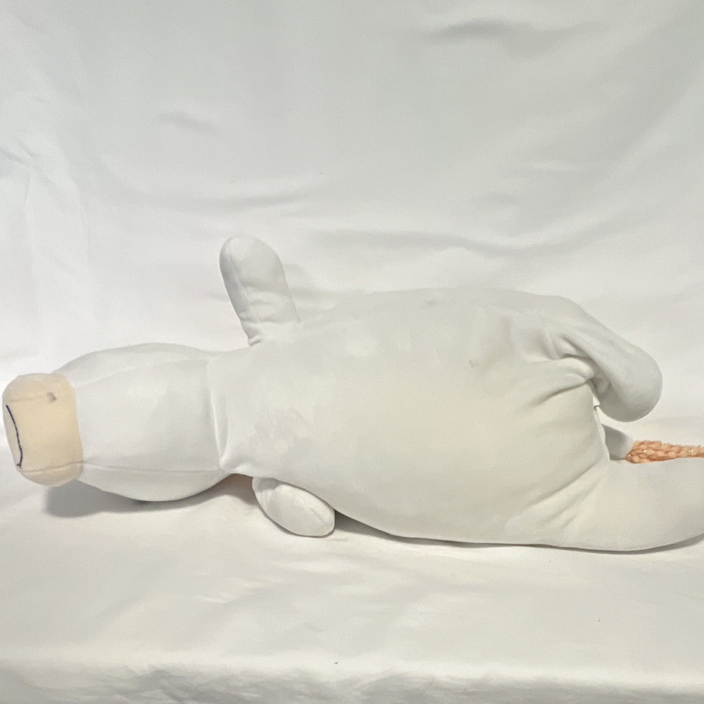 Pillowfort Weighted Plush Unicorn Throw Pillow White Pink Gold 20in Spot Clean1