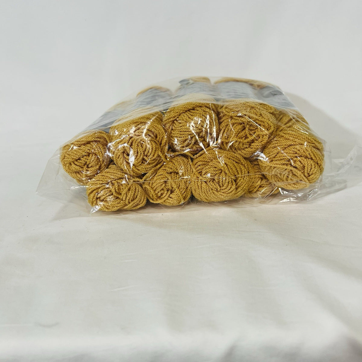 Vintage Bucilla Paradise Ban-Lon Yarn Gold Color 431 Dye Lot 6778 Lot of 91