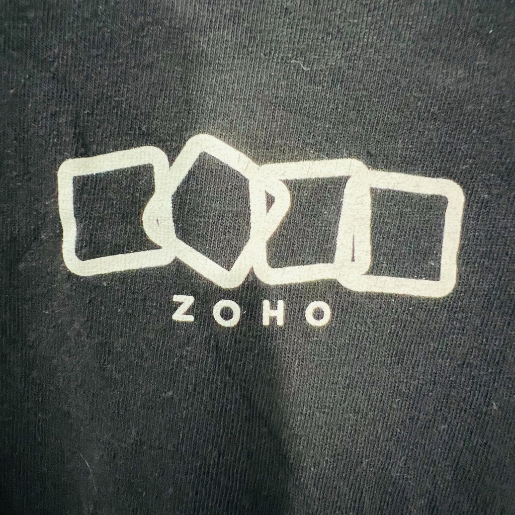 Zoho Integration Frankenstein T Shirt Large Black Monster Graphic Corporate Tech2