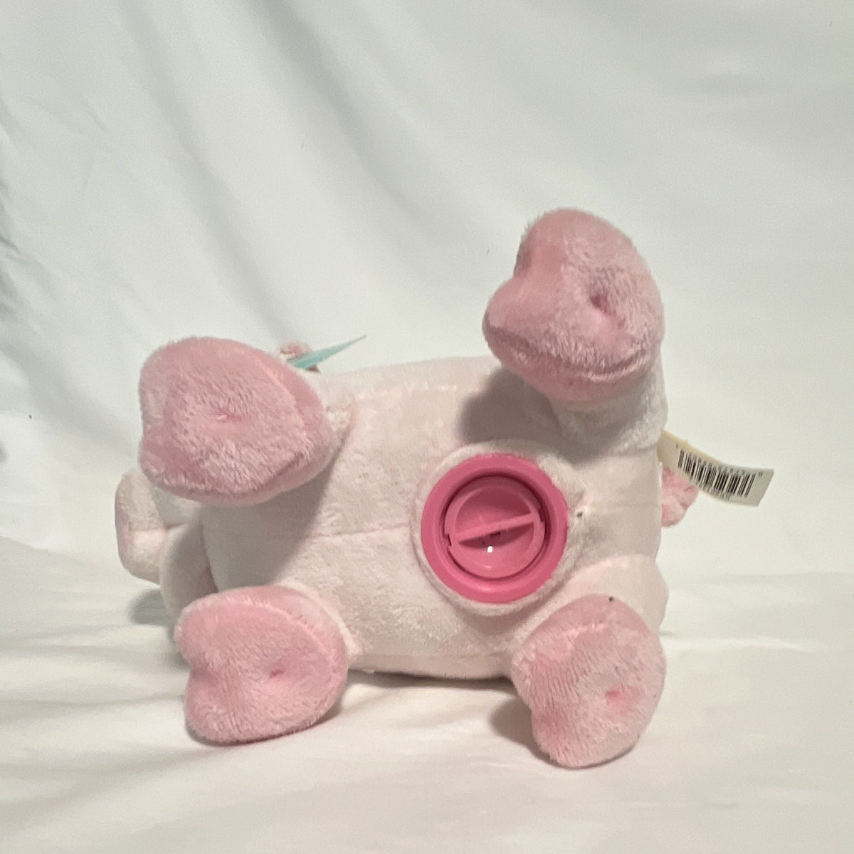 Celebrate My 1st Piggy Bank Pink Plush Pig Easter Baby Bank New1