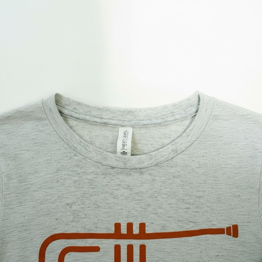 Cosmic Coffee Beer Austin Texas T Shirt Large Gray Logo Graphic Tee Local TX1