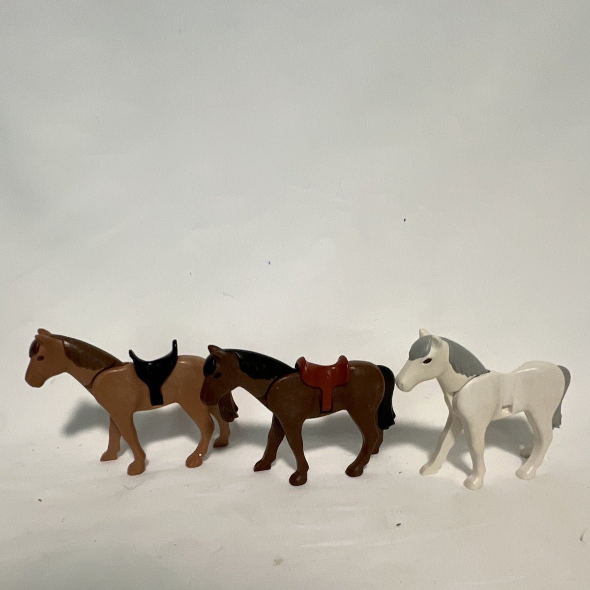 Playmobil Lot of 9 Miniature Plastic Horse Figurines w/ Unicorns, Mixed Colors0