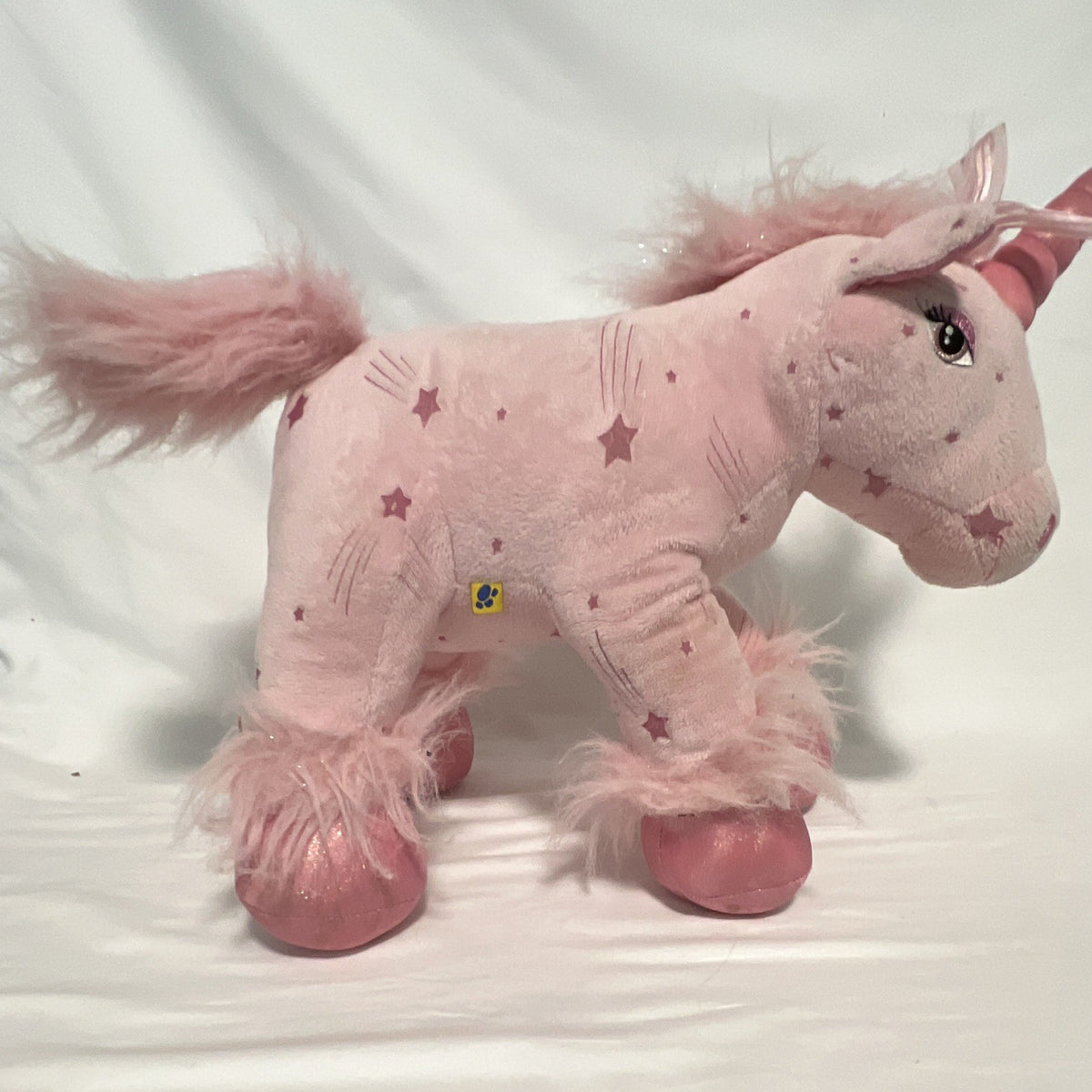 Vintage Build-A-Bear Pink Shooting Star Unicorn StarChaser Plush Retired Y2K0