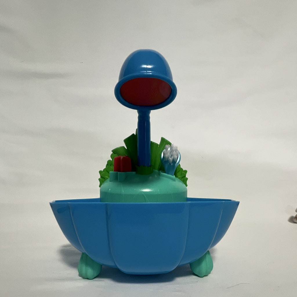 Blue & Green Plastic Pretend Play Toy Playset w/ Umbrella Canopy Top0