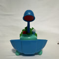 Blue & Green Plastic Pretend Play Toy Playset w/ Umbrella Canopy Top0