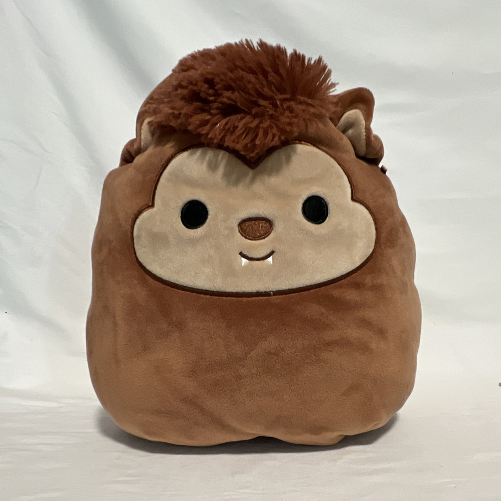Squishmallows Hans Hedgehog Halloween Treat Pail Plush Brown Trick or Treat Bag0