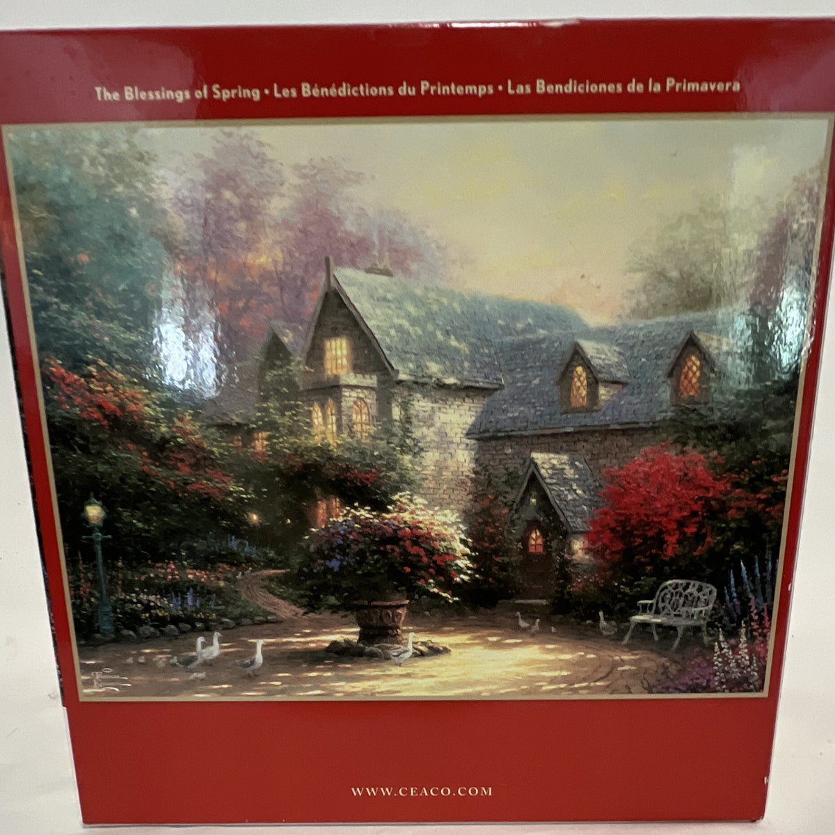 Ceaco Thomas Kinkade Blessings of Spring 1000pc Interlocking Puzzle 20021