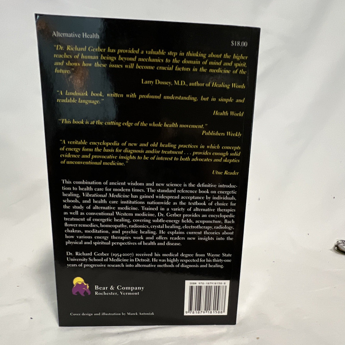 Richard Gerber, M.D. Vibrational Medicine #1 Subtle-Energy Therapies 3rd Ed PB1