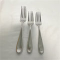 Set of 3 Yamazaki Stainless Steel Forks, Silver, Solid Handle, Reusable0