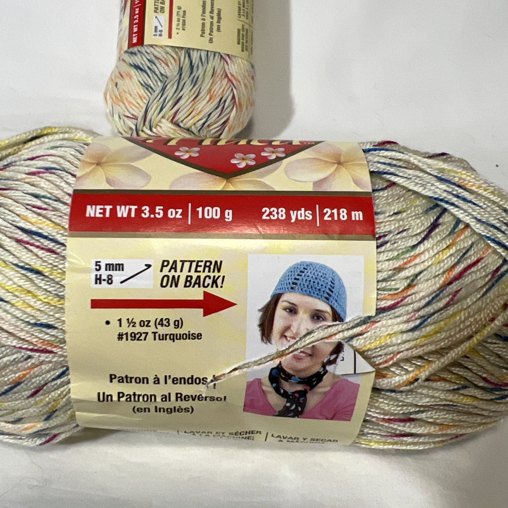 Red Heart Hula Yarn Multicolor Sport Weight 100% Acrylic 3.5 oz Lot of 23