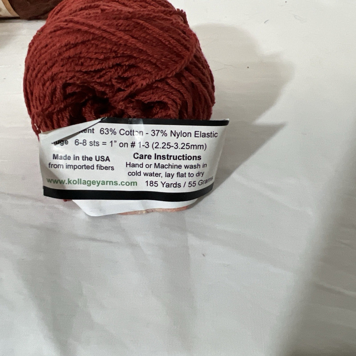 Mixed Yarn Lot 9 Red Heart Ice Kollage Luscious Rust Brown Gold Novelty Yarn10