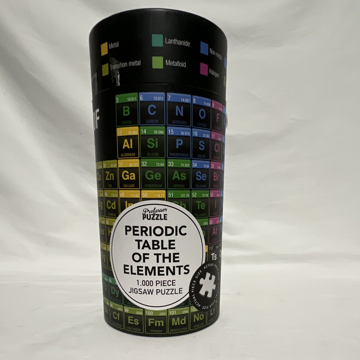 Professor Puzzle Periodic Table of Elements 1000pc Interlocking Cardboard Puzzle0