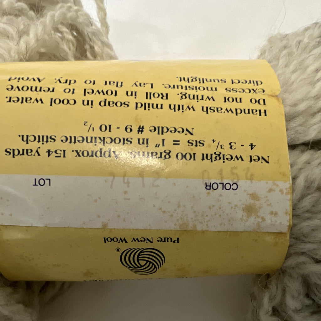 Naturgarn Reynolds Authentic Nordic 100% Wool 4 Ply Yarn Lot 2 Gray Skeins #74122