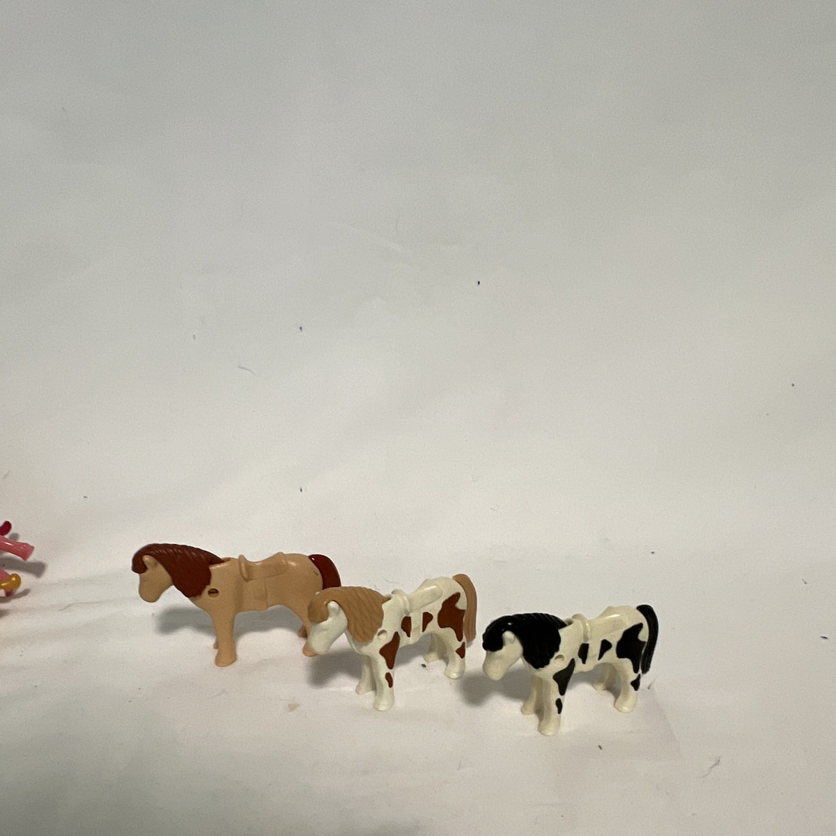Playmobil Lot of 9 Miniature Plastic Horse Figurines w/ Unicorns, Mixed Colors2