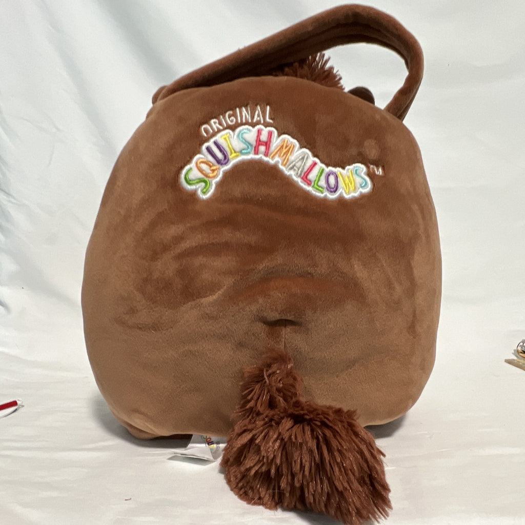 Squishmallows Hans Hedgehog Halloween Treat Pail Plush Brown Trick or Treat Bag1