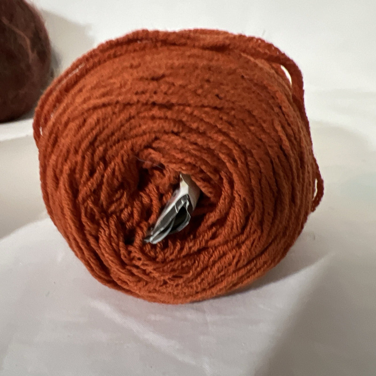 Mixed Yarn Lot 9 Red Heart Ice Kollage Luscious Rust Brown Gold Novelty Yarn7