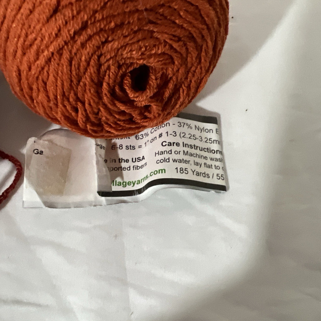 Mixed Yarn Lot 9 Red Heart Ice Kollage Luscious Rust Brown Gold Novelty Yarn6