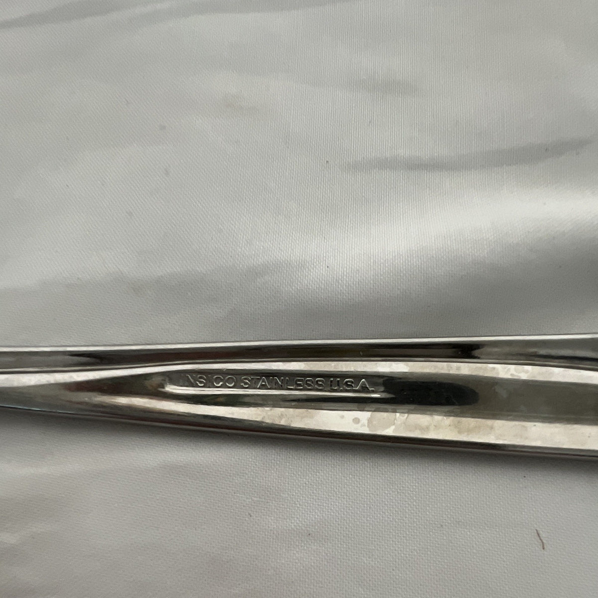Inseco Stainless Steel Serving Spoon, Silver Glossy Single piece1