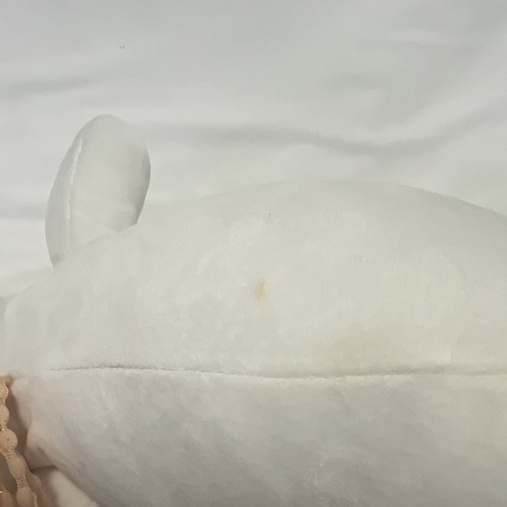 Pillowfort Weighted Plush Unicorn Throw Pillow White Pink Gold 20in Spot Clean4