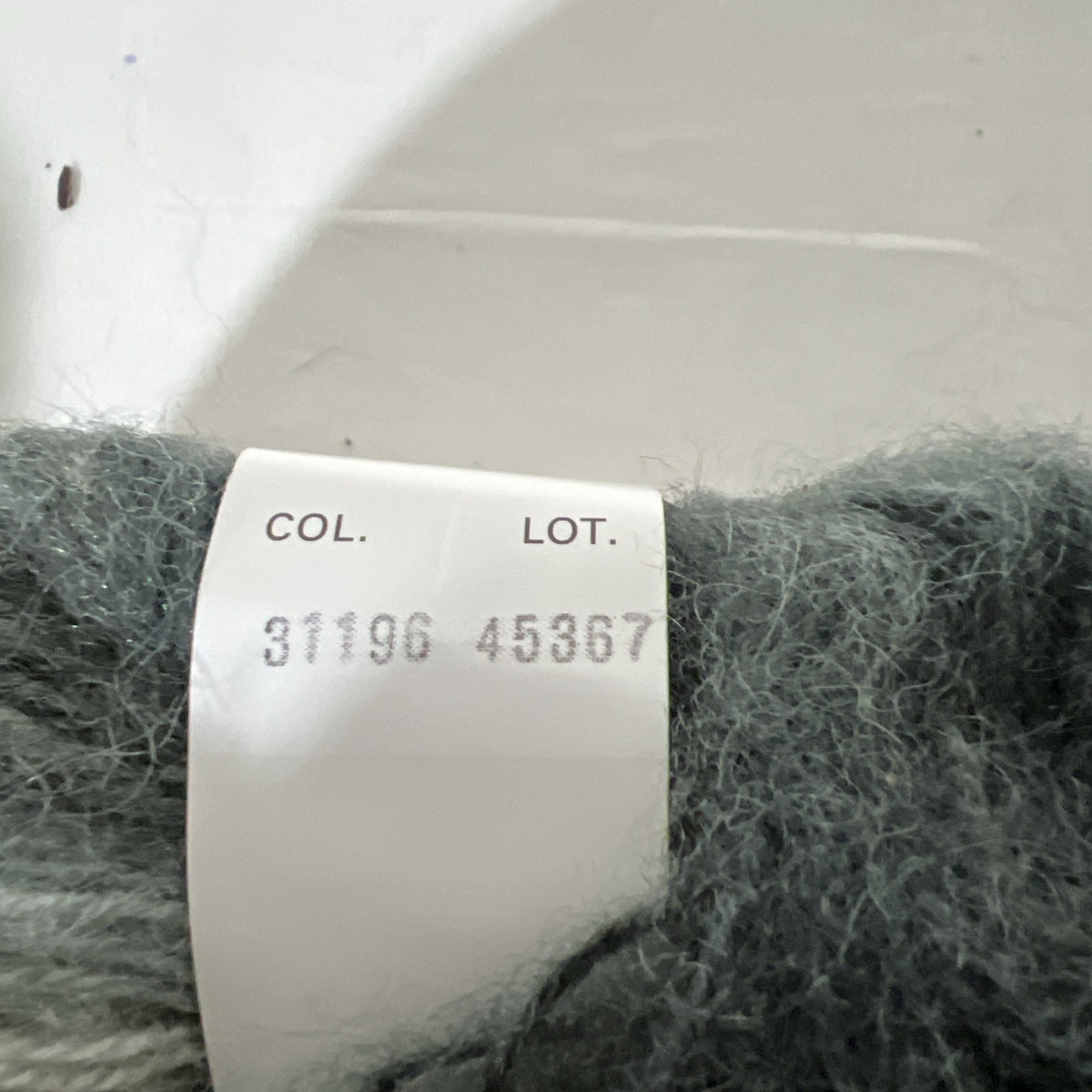 Filatura Lanarota Mosaic Mohair Ombre Yarn Gray 35% Mohair Lot of 3 Skeins5