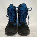 L.L.Bean Kids winter Lace Up Snow Boots Size 6 Blue/Black w/Key Pocket0