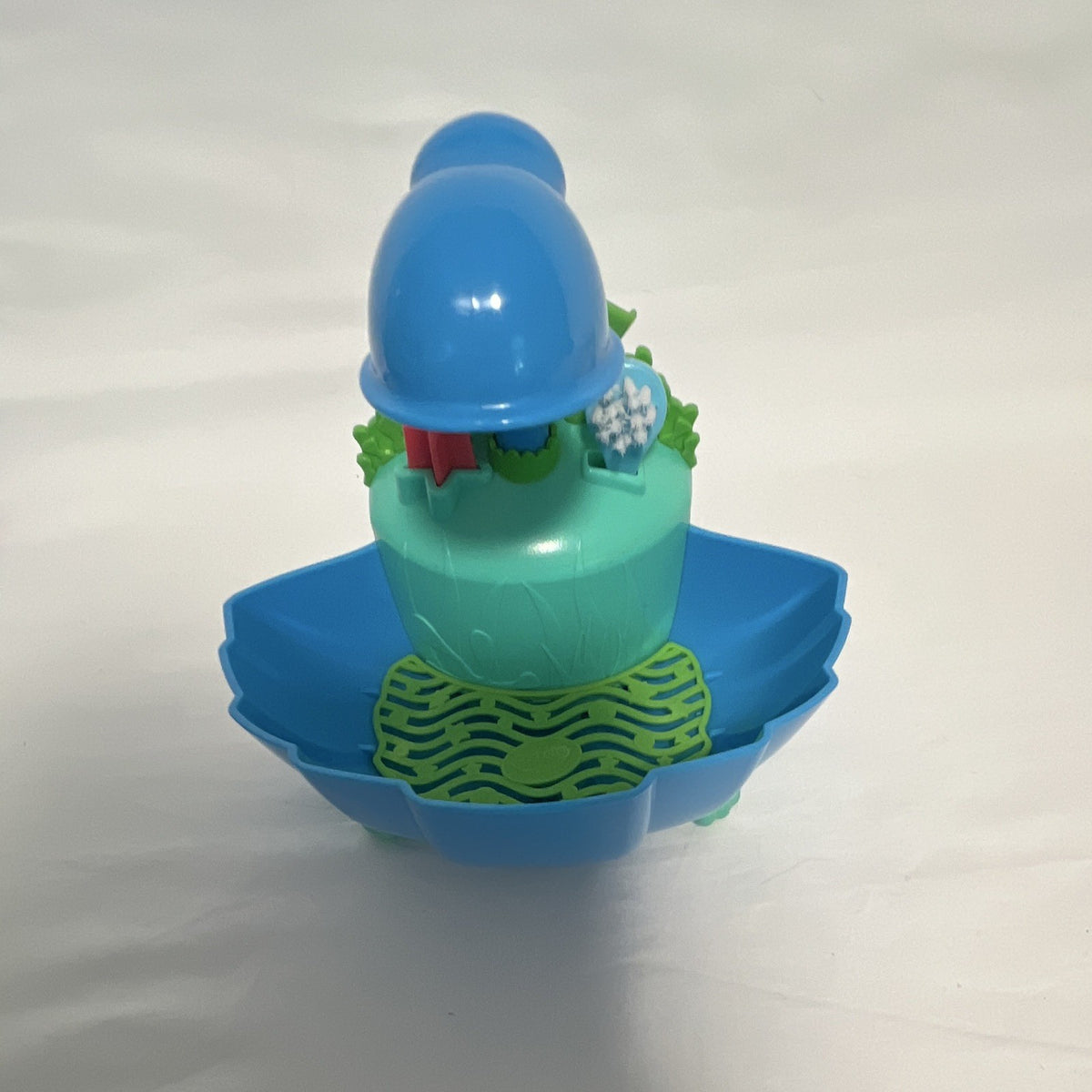 Blue & Green Plastic Pretend Play Toy Playset w/ Umbrella Canopy Top1